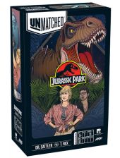 Настолна игра: Unmatched - Jurassic Park (Dr. Sattler vs. T. Rex)