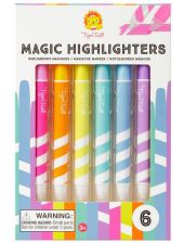 Комплект двувърхи магически маркери Tiger Tribe, 6 цвята
