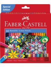 Цветни моливи Faber-Castell, 60 цвята