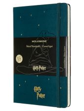 Класически тефтер Moleskine Limited Editions Harry Potter Sorting Hat с твърди корици и линирани страници