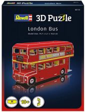 Мини 3D пъзел Revell - Лондонски автобус, 66 части