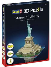 Мини 3D пъзел Revell - Статуята на Свободата, 31 части
