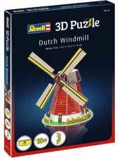 Мини 3D пъзел Revell - Вятърна мелница, 20 части