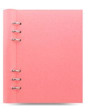 Тефтер Filofax Clipbook Classic A5 Notebook Pastel Rose с метални рингове