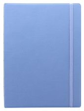 Тефтер Filofax Notebook Classic Pastels A4 Vista Blue със скрита спирала, ластик и линирани листа