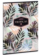 Тетрадка Tropical Jardin А5, 60 листа - широки редове