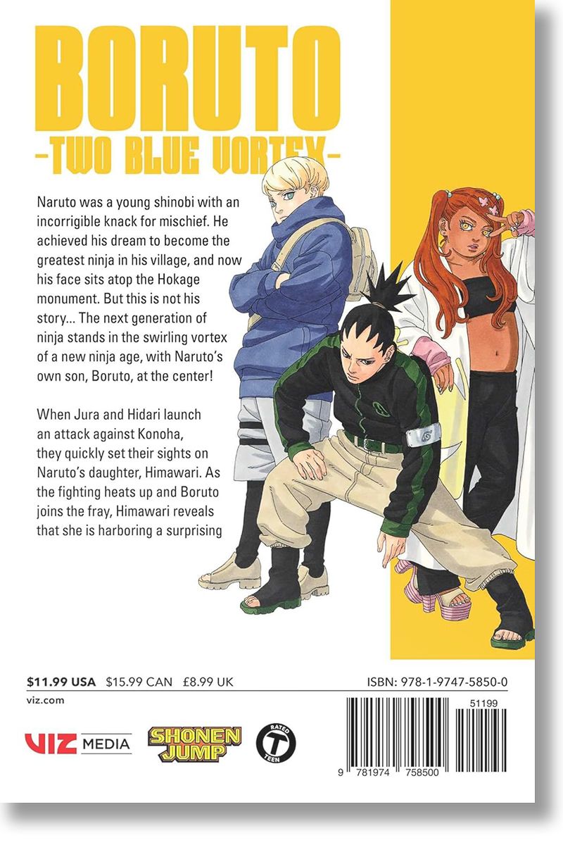 Boruto Two Blue Vortex, Vol. 3, Масаши Кишимото, Viz Media,