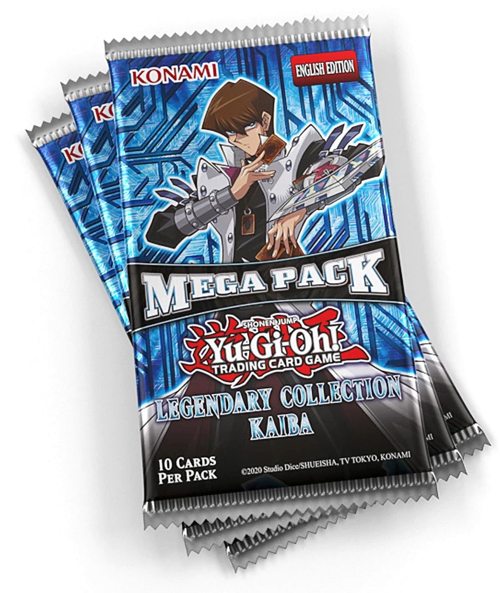 YuGiOh Promo Packs Yu-Gi-Oh! Legendary Collection Kaiba Promo Pack  Sealed  Dragon Revival Rhapsody (3-Pack) Legendary Collection Kaiba Card List Price