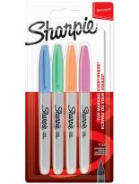 Комплект перманентни маркери Sharpie, 4 пастелни цвята