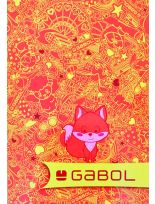 Тетрадка Gabol А5, 40 листа с тесни и широки редове