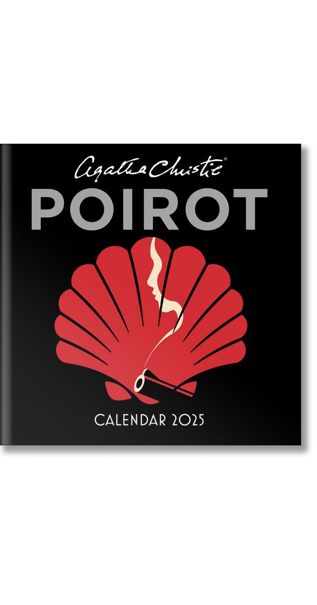 Agatha Christie Poirot Calendar 2025, Agatha Christie Книжарница Orange