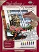 Комплект за лесно рисуване с акрилни бои върху платно Royal & Langnickel - Котка на прозорец