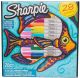 Комплект перманентни маркери Sharpie Fish, 28 бр.