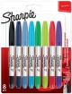 Комплект перманентни маркери Sharpie Twin Tip, 8 цвята