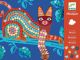 Творчески комплект Djeco: Мозайка с котка и костенурка