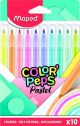Флумастери Maped Color'Peps Pastel, 10 цвята