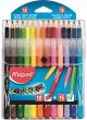 Комплект флумастери и цветни моливи Maped Color'Peps