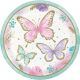 Чинийки Creative Party - Butterfly Shimmer, 23 см.