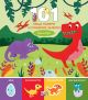 101 неща намери и стикерите залепи: Динозаври