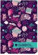 Тетрадка Gabol А4, 60 карирани листа, за момичета