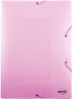 Папка с ластик Spree Pastel A4, розова