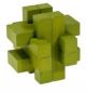 3D пъзел от бамбук - Green bar
