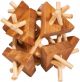 Пръчици с триъгълници - 3D пъзел от бамбук
