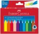 Восъчни пастели Faber-Castell, 12 цвята
