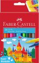 Флумастери Faber-Castell, 24 цвята