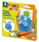Комплект полимерна глина Staedtler Fimo Kids, Синьо чудовище