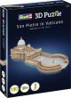 3D пъзел Revell - Базиликата Свети Петър, 68 части