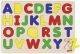 Дървен пъзел Goki: Английска азбука