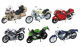 Метална играчка Goki: Мотоциклети, асортимент