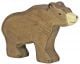 Дървена фигурка Holztiger - Кафява мечка