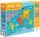 Магнитна игра Dodo: Карта на света