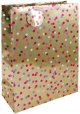 Подаръчна торбичка Eurowrap - Розови петна, средна