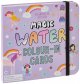 Оцветяване с вода Floss & Rock, Magic Colour-in cards, Fairy Unicorn - Еднорог