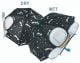Детски магически чадър Floss & Rock, 3D Colour Changing Umbrella, Space - Космонавт