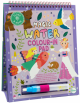 Тефтер за оцветяване с вода Floss & Rock, Magic Colour-in pad, Fairy Tale - Принцеса