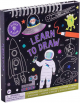Книжка за рисуване Floss & Rock, Learn to draw, Space - Космонавт