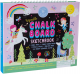 Творчески комплект Floss & Rock, Chalkboard Sketchbook, Rainbow Fairy - Феята на Дъгата
