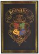 Тефтер Blue Sky Harry Potter Hogwarts A5, черен, 80 листа