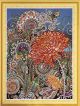 Диамантено пано с частична мозайка - Златна хризантема