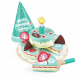 Дървена интерактивна торта Hape - Честит рожден ден