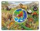 Детски пъзел Larsen: Животните в Азия, 90 части