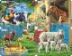 Детски пъзел Larsen: Животни от фермата, 7 части