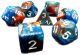 Комплект зарчета за настолни игри Dice4Friends: Dice Set - Rusty Blue, 7 бр.