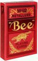 Карти за игра Bicycle Bee Metalluxe Red