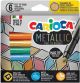 Комплект маркери Carioca, 6 цвята металик