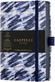 Бележник Castelli Shibori Bubbles, линирани, 9 х 14 см.
